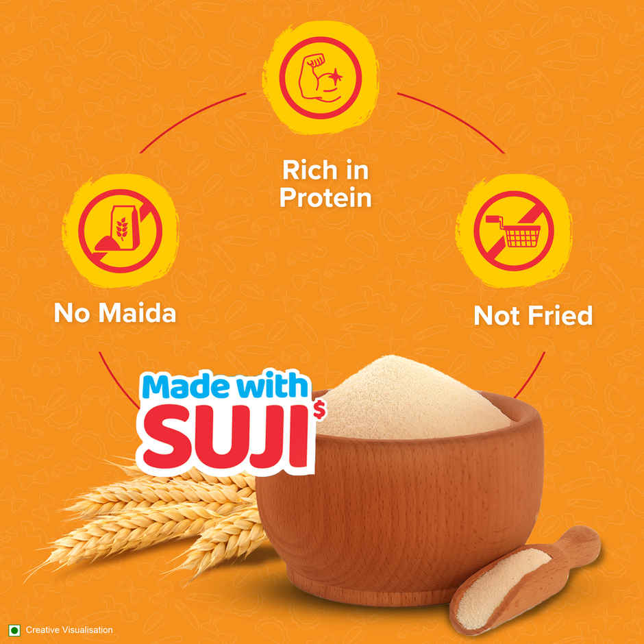 Sunfeast Yippee Tricolor Pasta Seasoning & Creamy Corn Combo