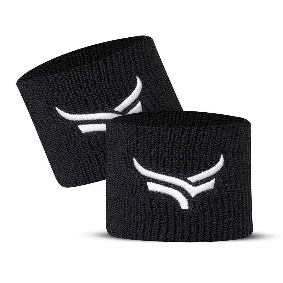 Xtrim Unisex Hand band, Wrist band, Highly Elastic - Black