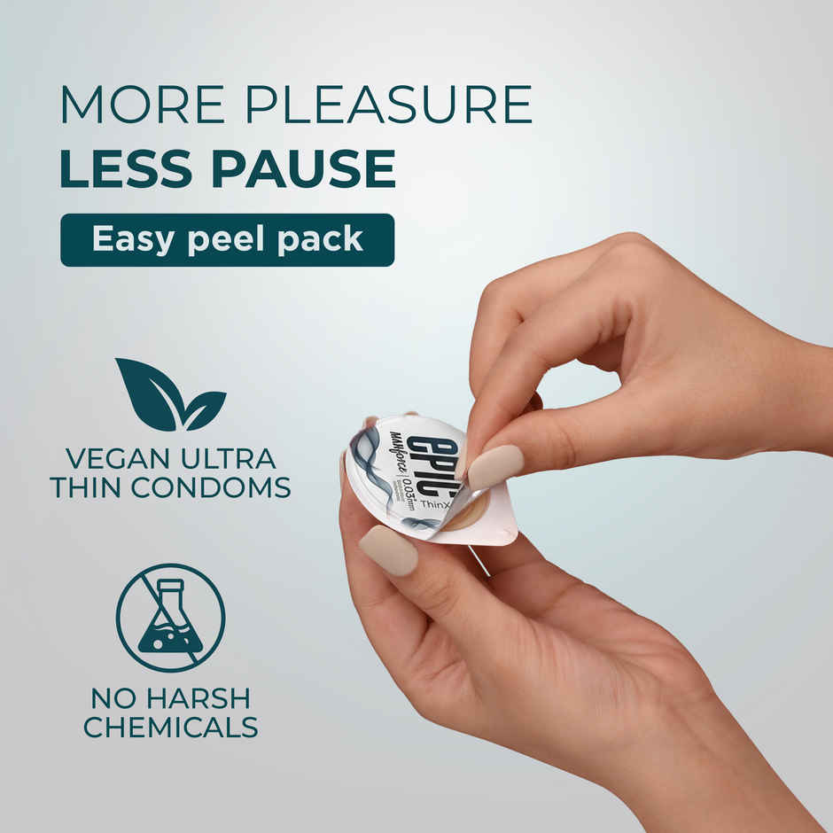 Manforce Epic Thinx Ultra Thin Condoms | Lightweight & Comfortable