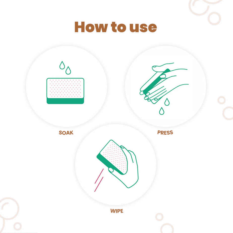 Koparo Powerful Magic Eraser Sponge | 1st in India | Pack of 4