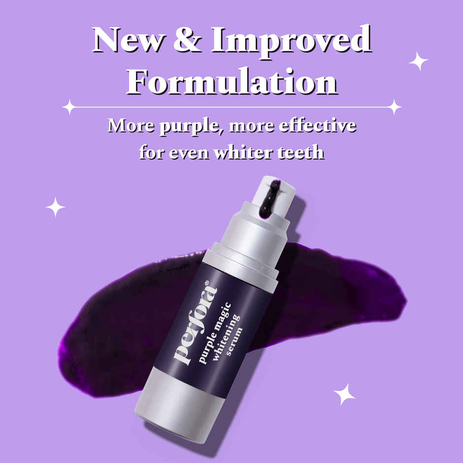 Perfora Purple Magic Teeth Whitening Serum