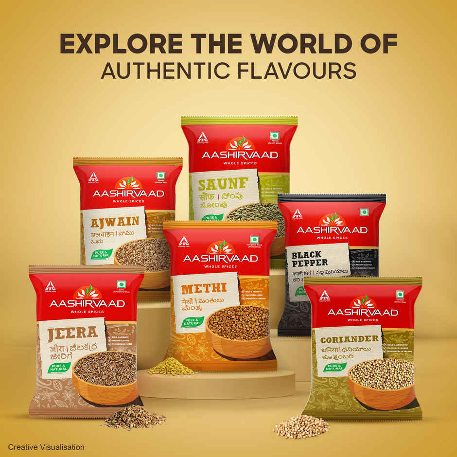 Aashirvaad Mustard/Sarso Seeds | Whole