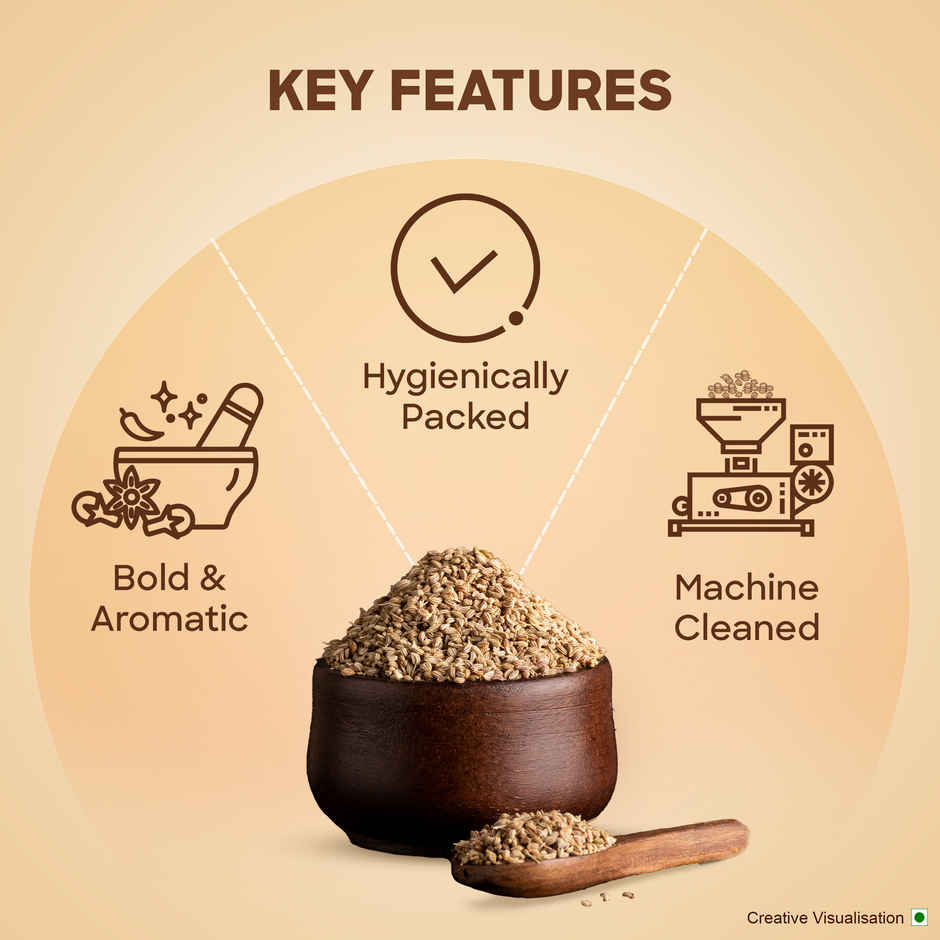 Aashirvaad Pure Whole Ajwain Seeds