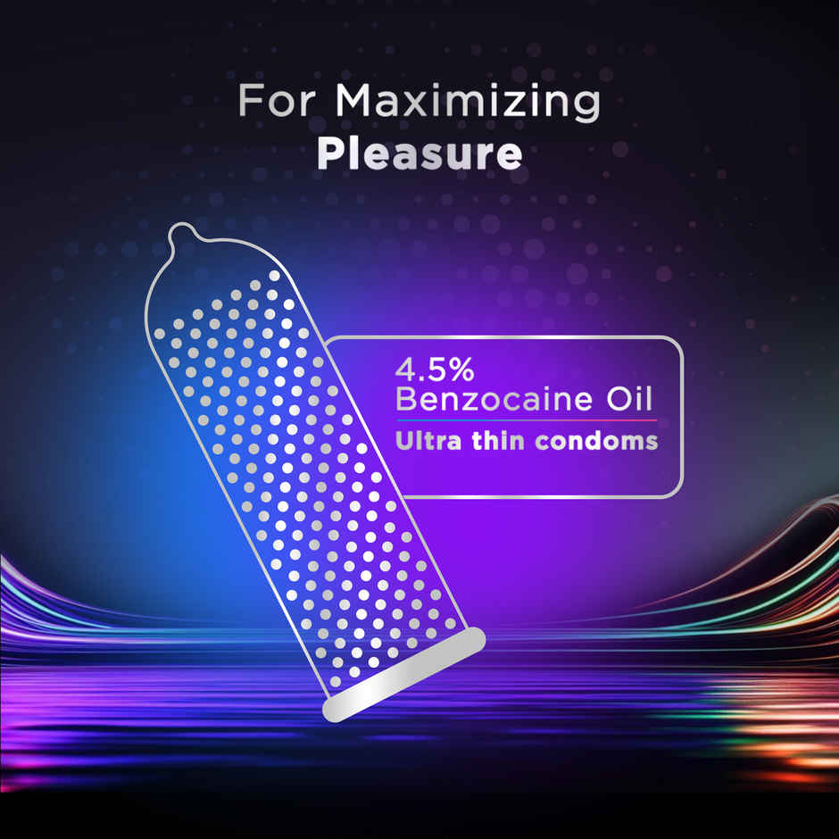 Manforce Xtra Pleasure Climax Delay Dotted Condom