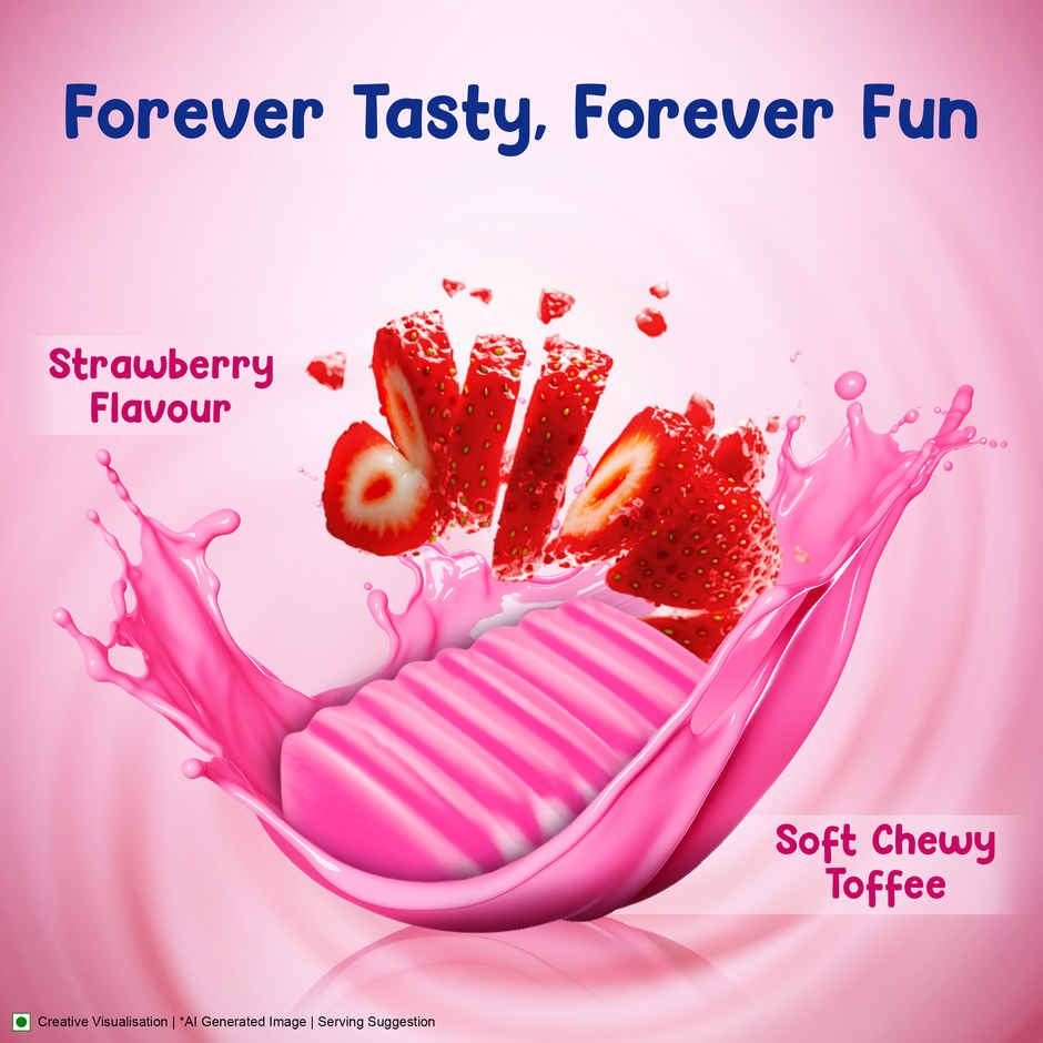 Candyman Toffichoo Juicy Strawberry Toffee