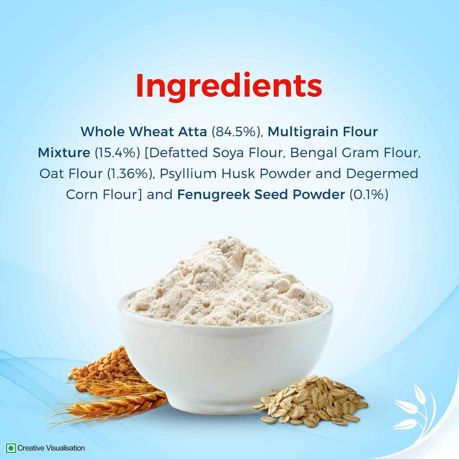 Aashirvaad Low Gi Atta | Sugar Release Control, Diabetic Friendly
