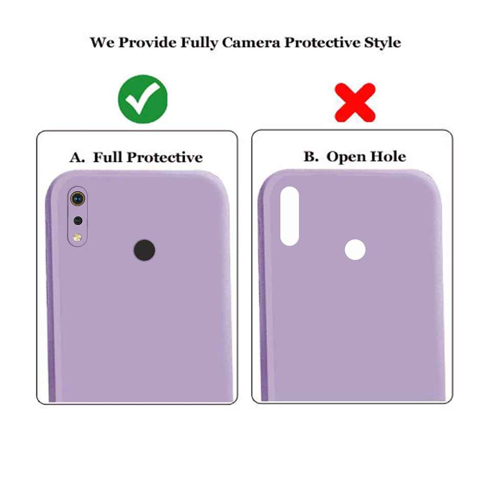 Artistque Case For Realme 3I / Realme 3 Back Cover - Plain Liquid Silicone Cover