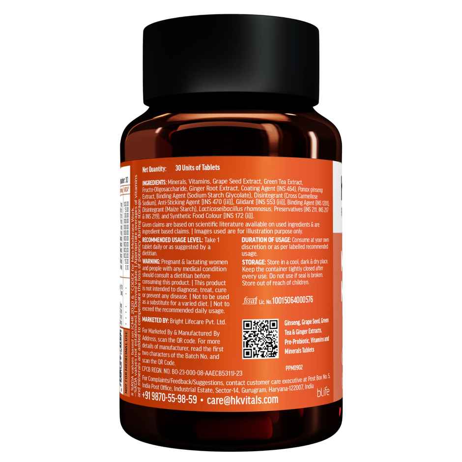 hk Vitals Multivitamin Plus Men (30 Tablets)