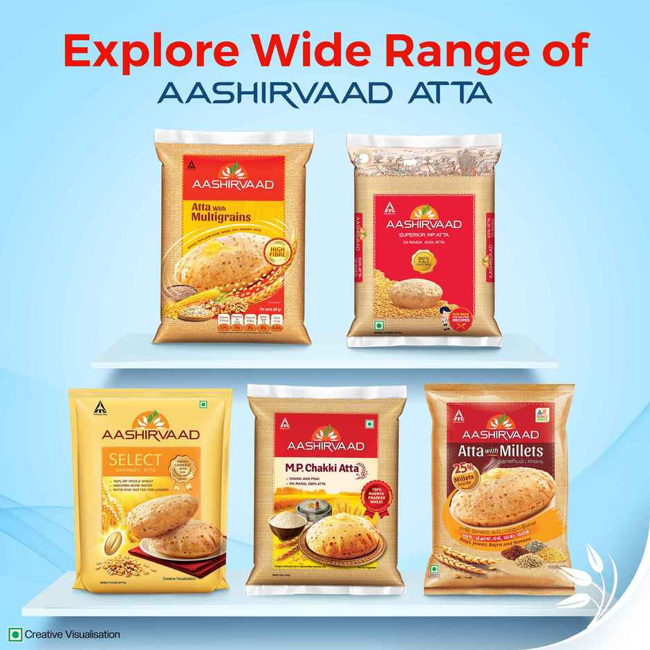 Aashirvaad Low Gi Atta | Sugar Release Control, Diabetic Friendly