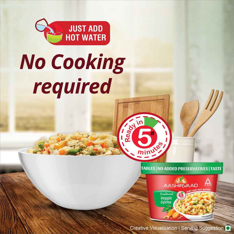 Aashirvaad Instant Veggie Upma