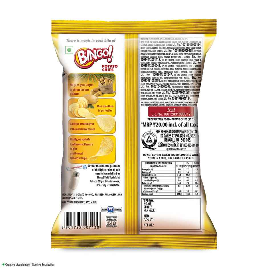 Bingo Yumitos Original Style - Salted Combo