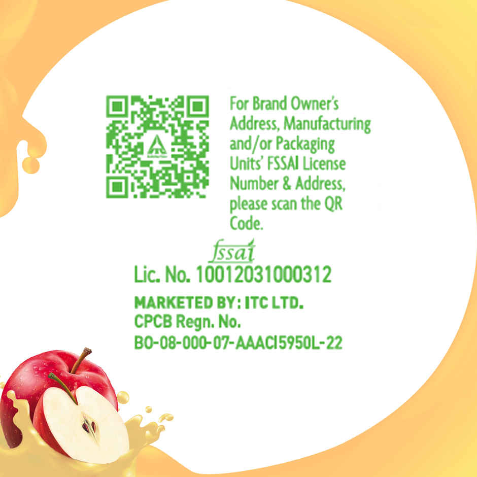 B Natural Apple Juice, Vitamin C & E