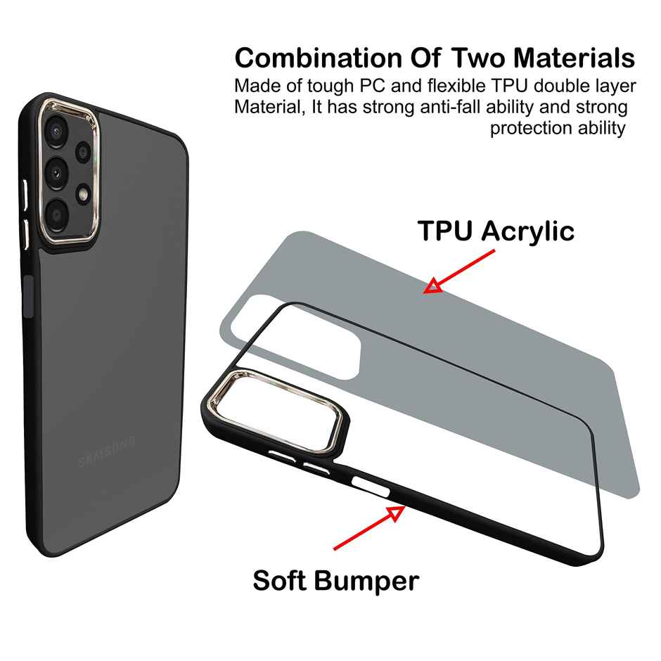 Artistque Case for Samsung Galaxy A23 4g / A23 5g Back Cover - colored Frosted Stylish Cover