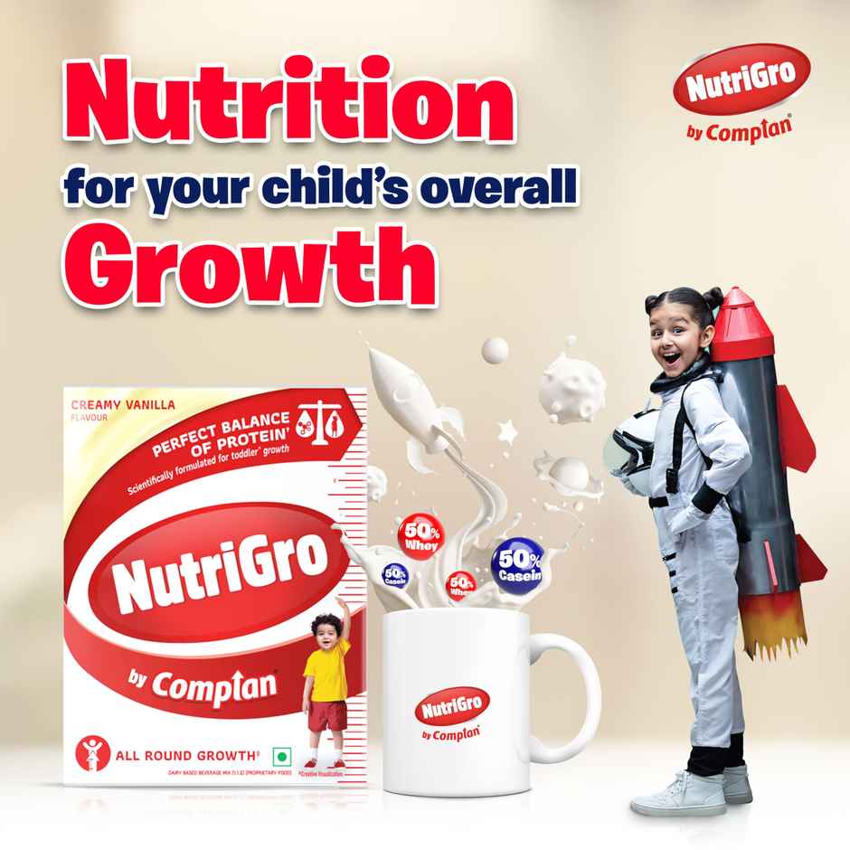 Complan Nutrigro Jar Vanilla