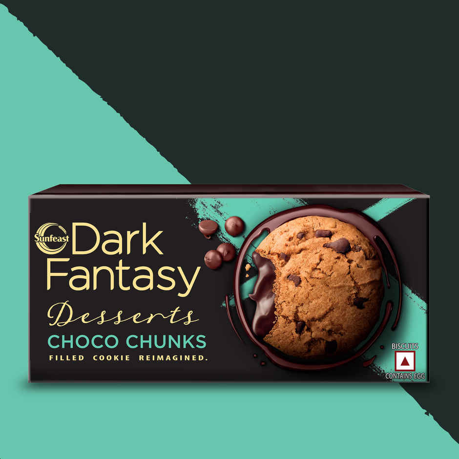 Sunfeast Dark Fantasy Desserts Choco Chunks Filled Cookie Reimagined