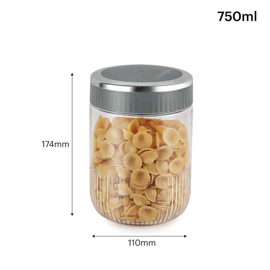 Cello Mint Canister 750ml Each 2 Unit (Colour May Vary)