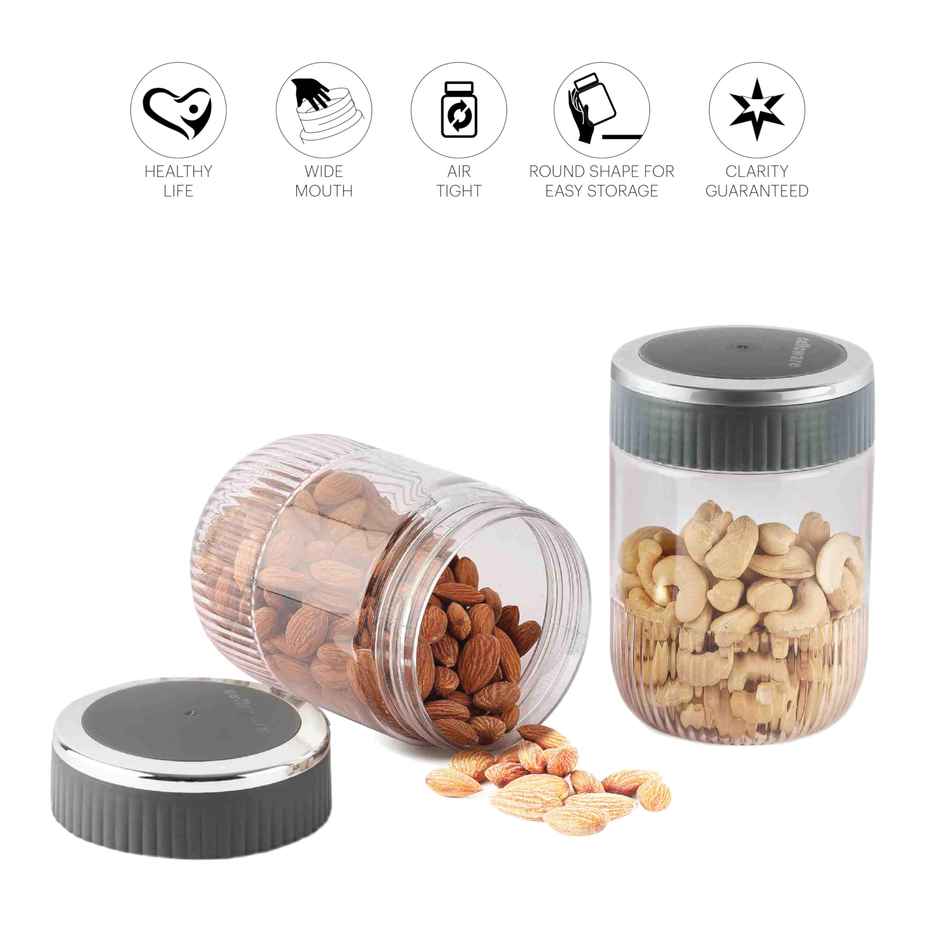 Cello Mint Canister 750ml Each 2 Unit (Colour May Vary)