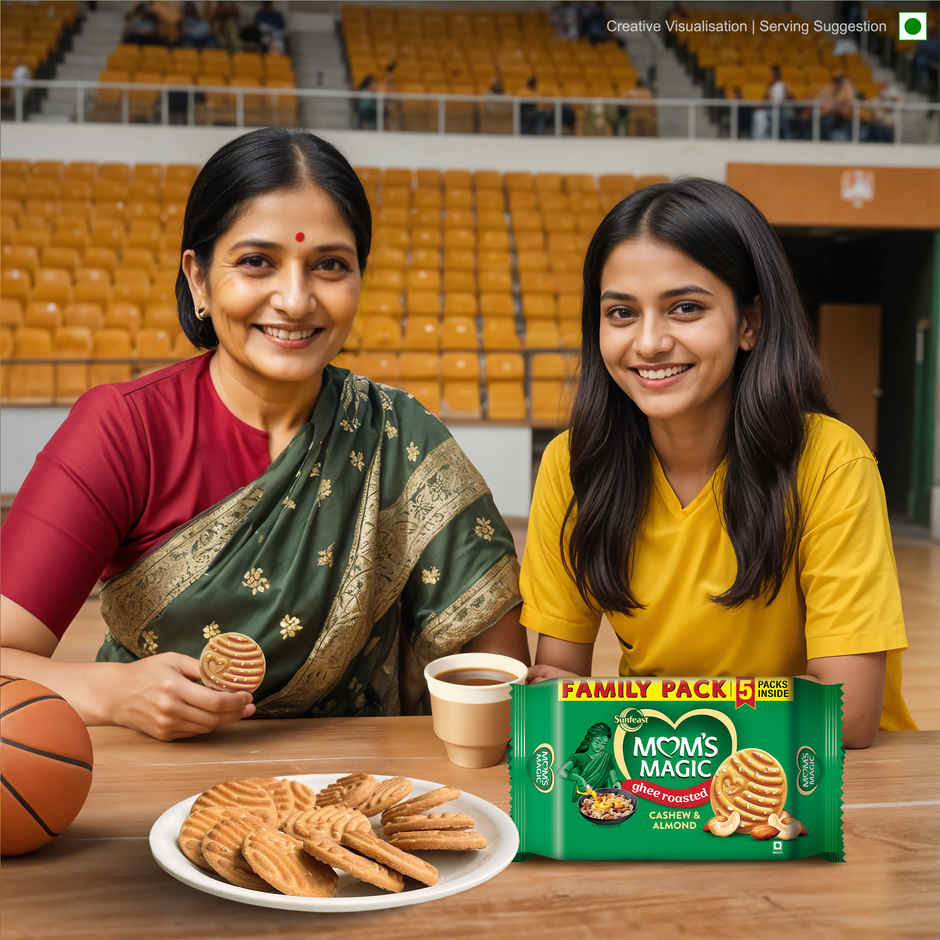 Ghee Roasted Cashew & Almond Biscuits by Sunfeast Mom's Magic