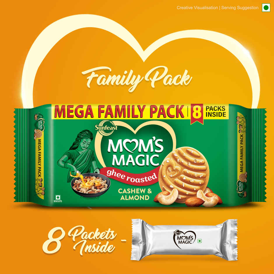 Cashew & Almond Biscuits by Sunfeast Mom's Magic