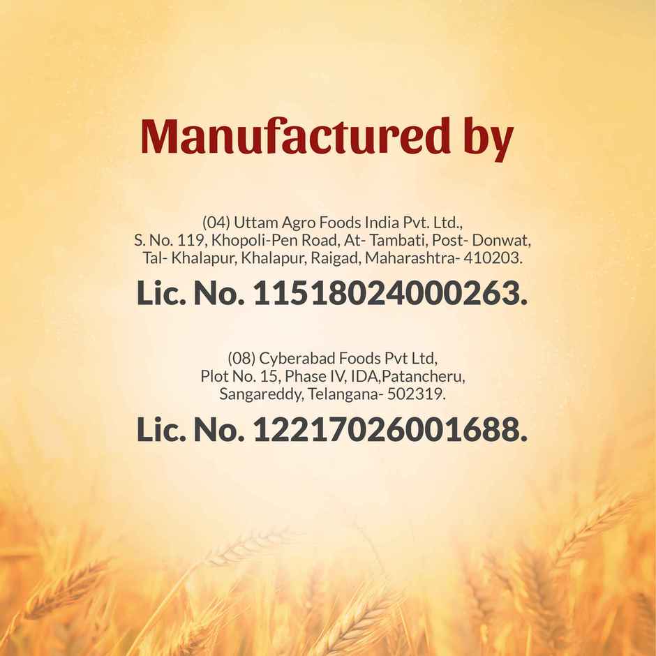 Aashirvaad High Fibre Atta with Multigrains | 3 Rotis fulfil 35% Daily Fibre Combo