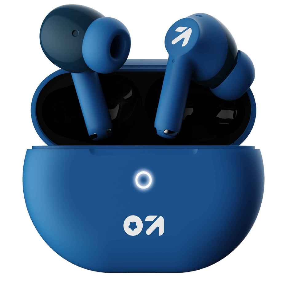 GOBOULT W40 with Quad Mic ENC, 48H Battery Life, |Denim Blue, True Wireless