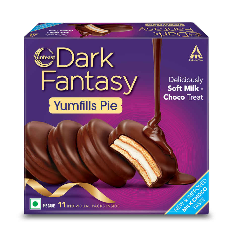 Sunfeast Dark Fantasy Yumfills Chocolate Choco Pie | Trans Fat-free Combo