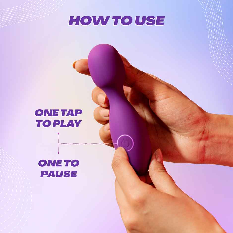 Manforce Epic Tingle Mini Pocket Massager | 10 Vibration Modes
