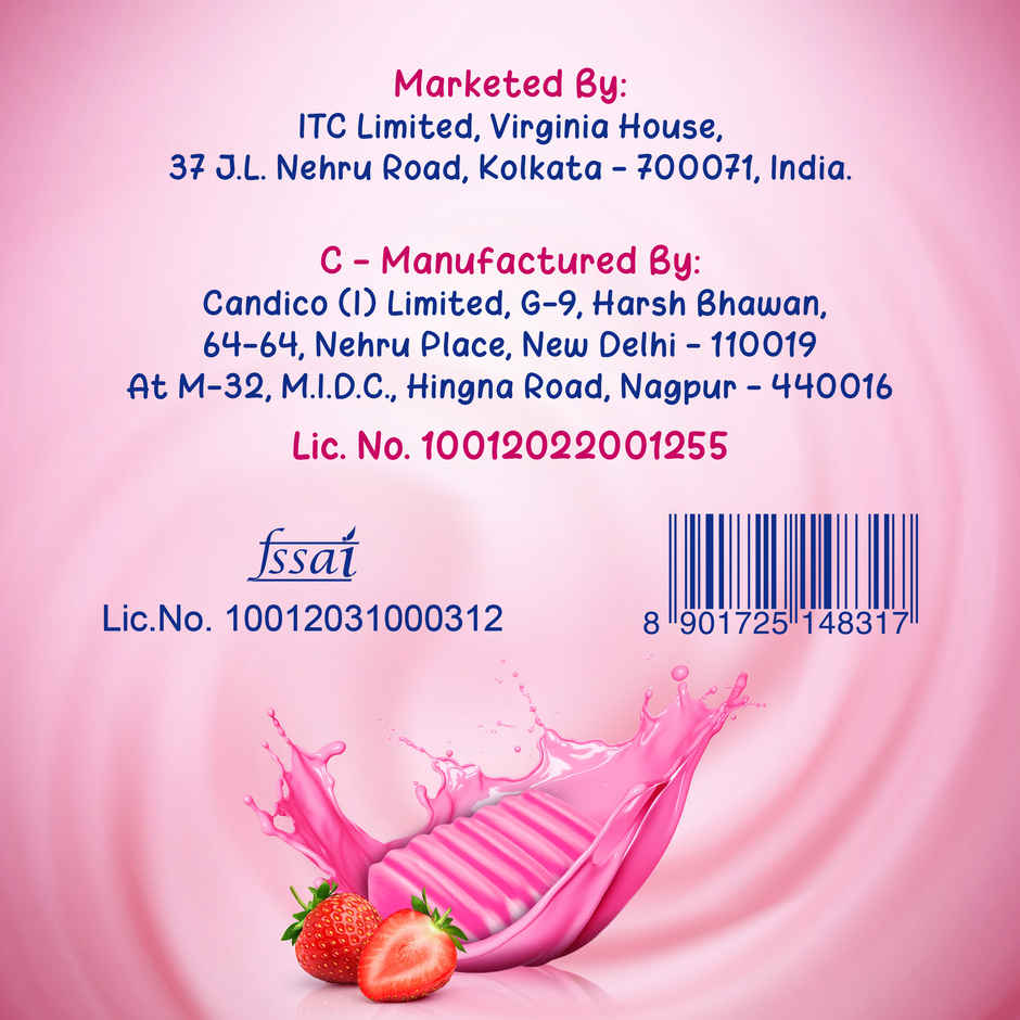 Candyman Toffichoo Juicy Strawberry Toffee