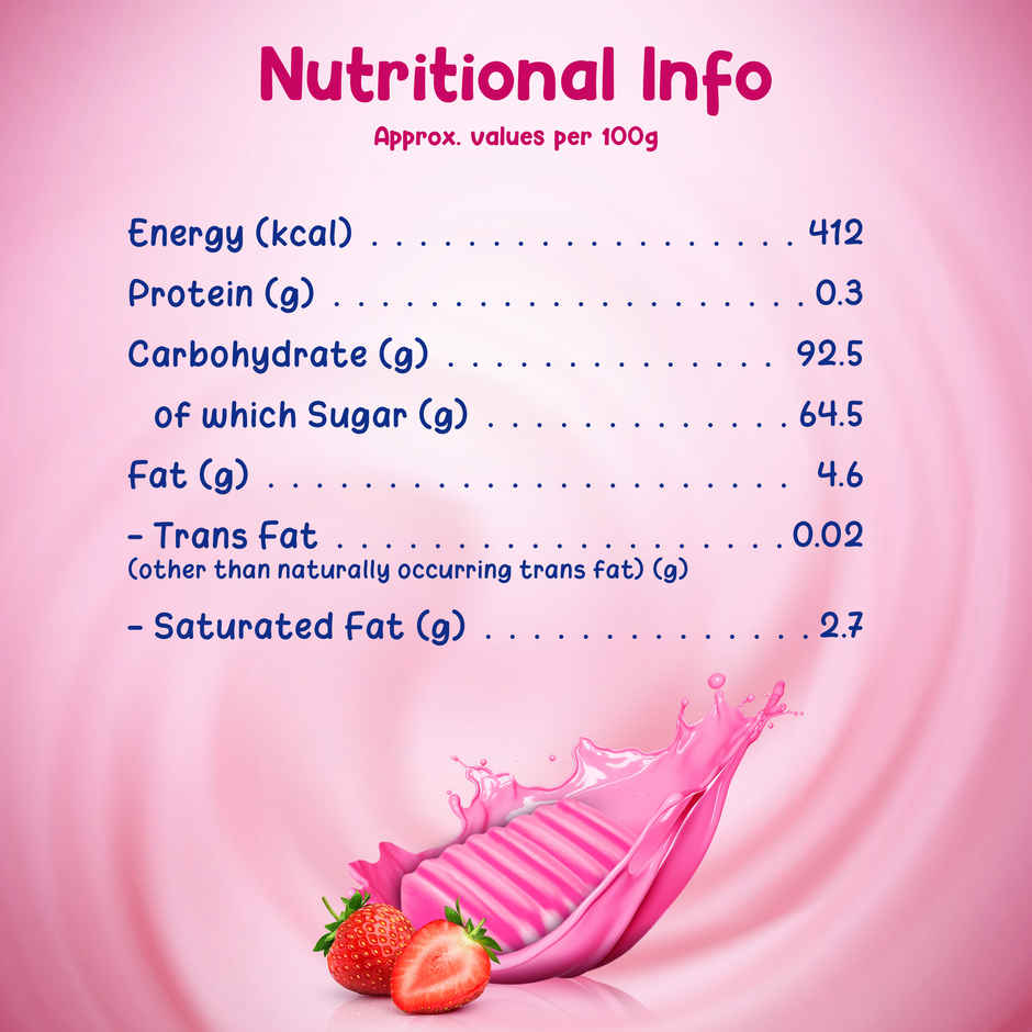Candyman Toffichoo Juicy Strawberry Toffee