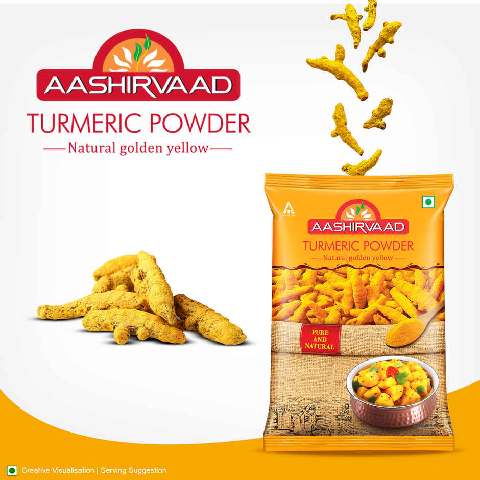 Aashirvaad Turmeric Powder | Haldi Powder