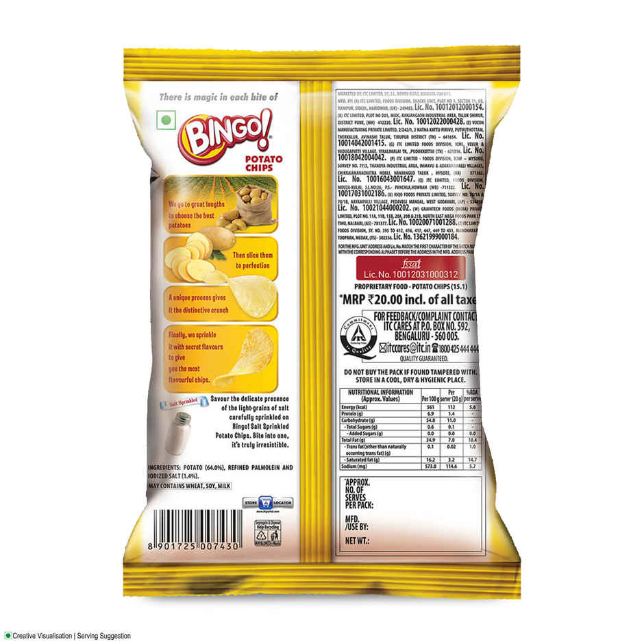 Bingo! Yumitos Original Style - Salted