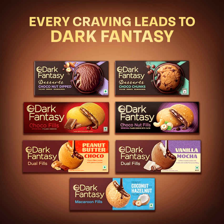 Sunfeast Dark Fantasy Choco Sandwich Creme Biscuits