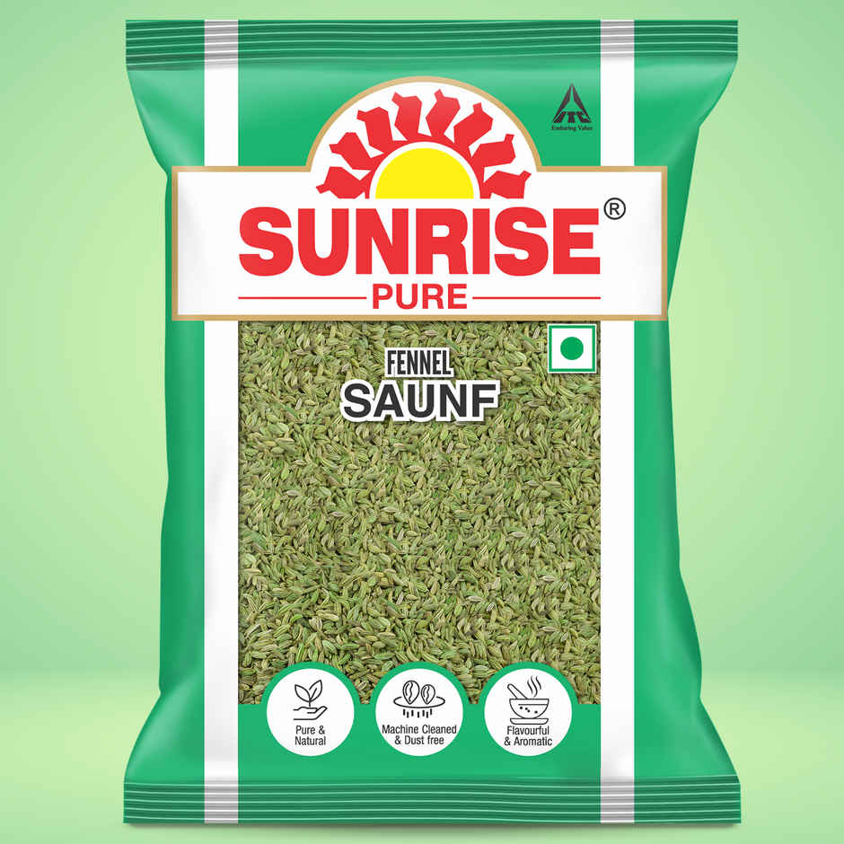 Sunrise Pure Saunf/Fennel Seeds | Whole