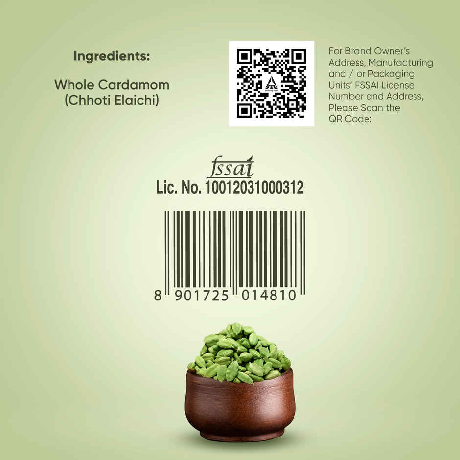 Aashirvaad Green Cardamom | Whole | Elaichi