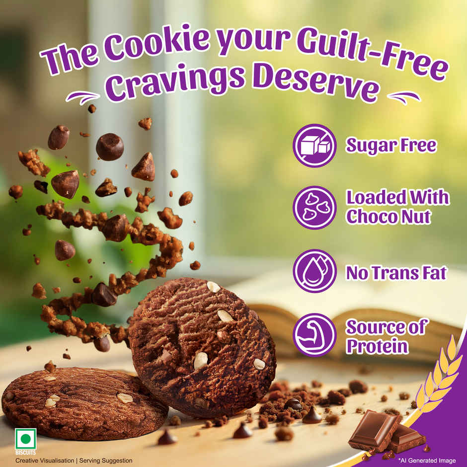 Sunfeast Farmlite Sugar Free Choco Nut