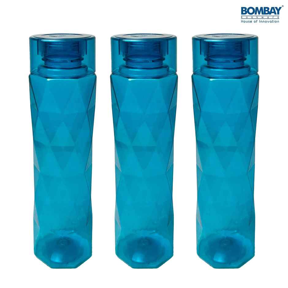 Aqua BPA-free Plastic Water Bottle | Each 1 L | Blue