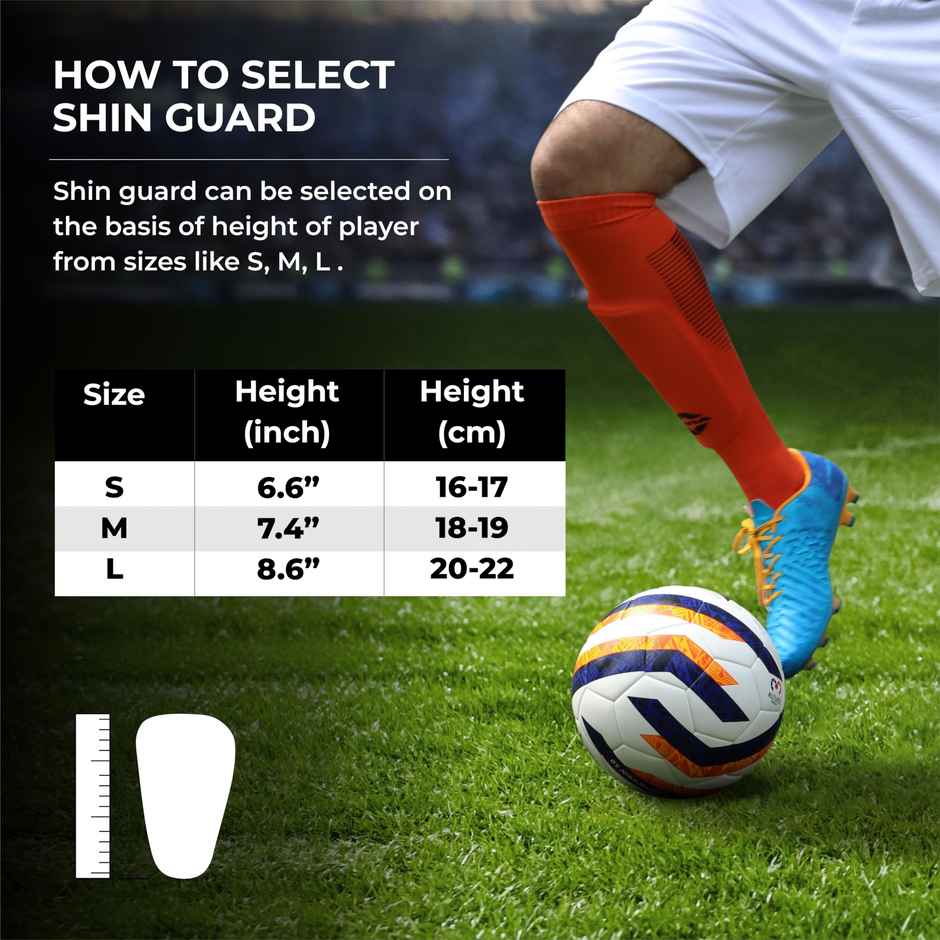 Nivia Wisdom-2018 Shinguard Small - White