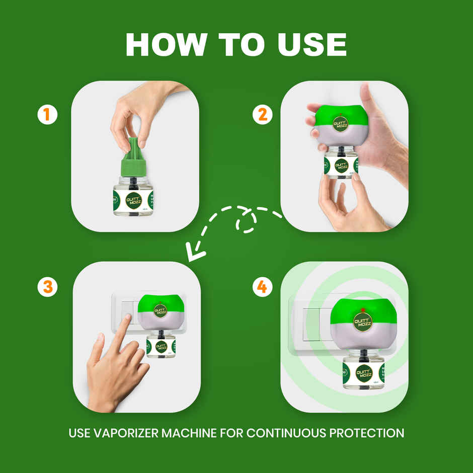 Quittmozz Herbal Liquid Vaporiser