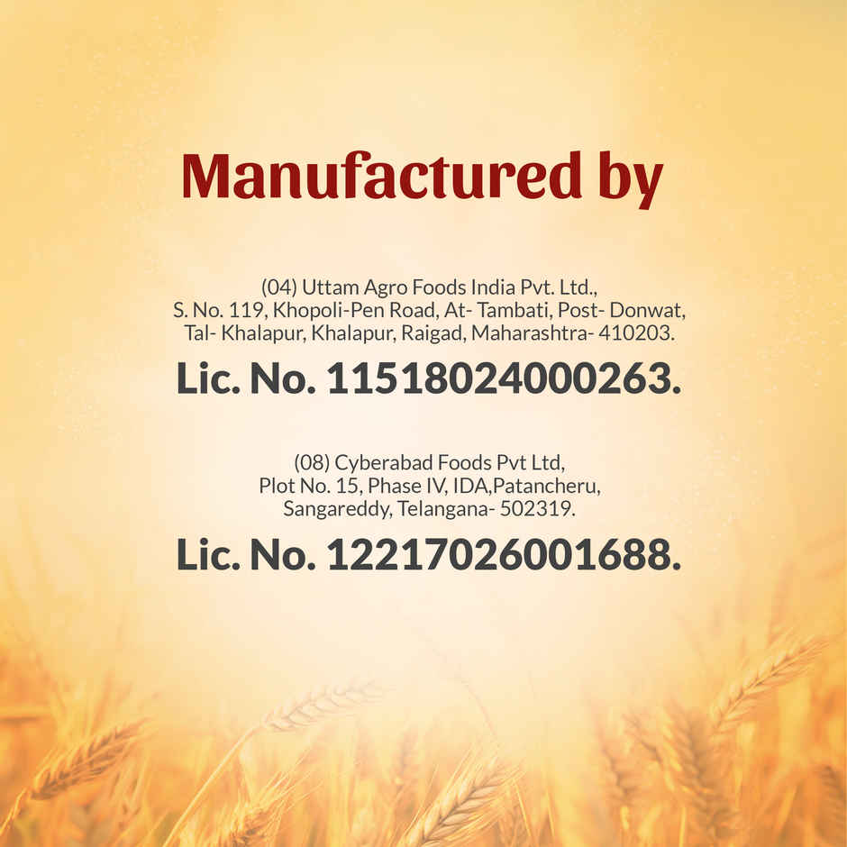 Aashirvaad High Fibre Atta with Multigrains | 3 Rotis fulfil 35% Daily Fibre