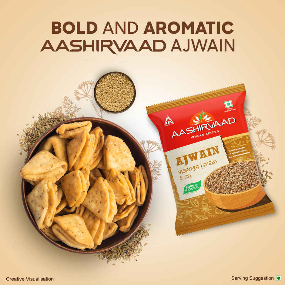 Aashirvaad Pure Whole Ajwain Seeds