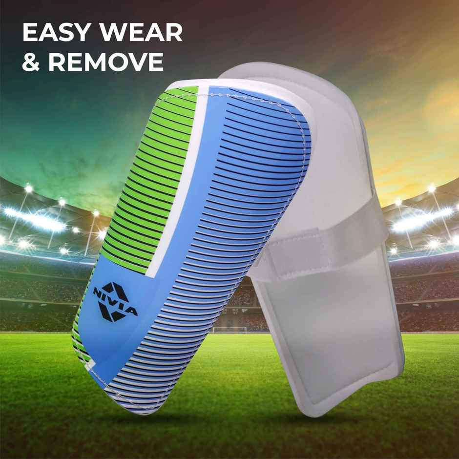 Nivia Wisdom-2018 Shinguard Small - White