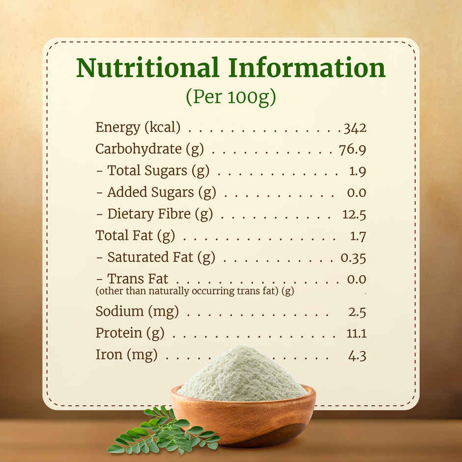 Namma Chakki Moringa Atta By Aashirvaad, 1kg