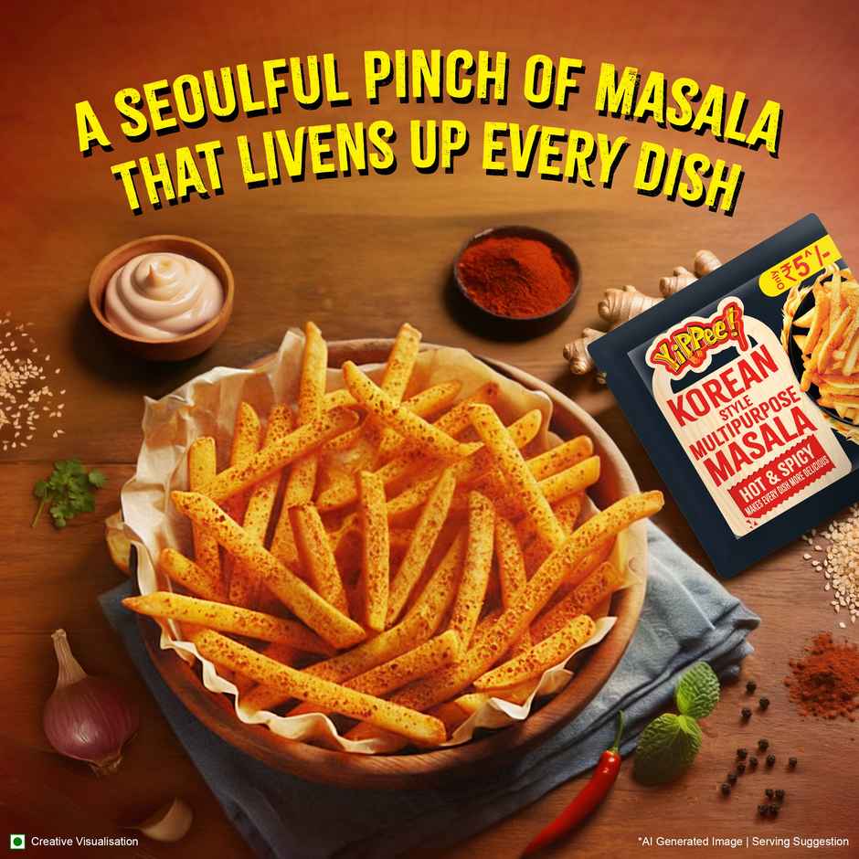 YiPPee! Korean Style Hot & Spicy Multipurpose Masala