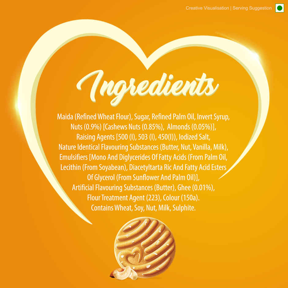 Sunfeast Mom's Magic Rich Cashew Almond Dry Fruit Biscuits | Trans Fat-free Combo 