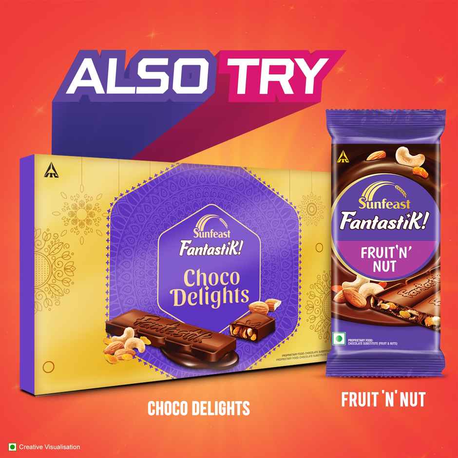 Sunfeast Fantastik Roasted Almond | Nutty & Crunchy