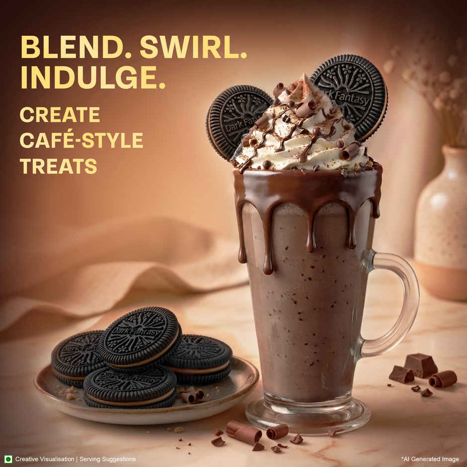 Sunfeast Dark Fantasy Choco Sandwich Creme Biscuits