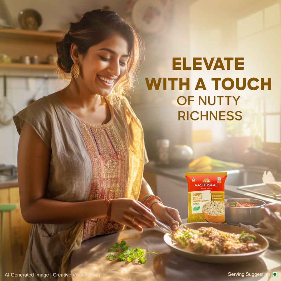 Aashirvaad Poppy Seeds/Khuskhus | Whole
