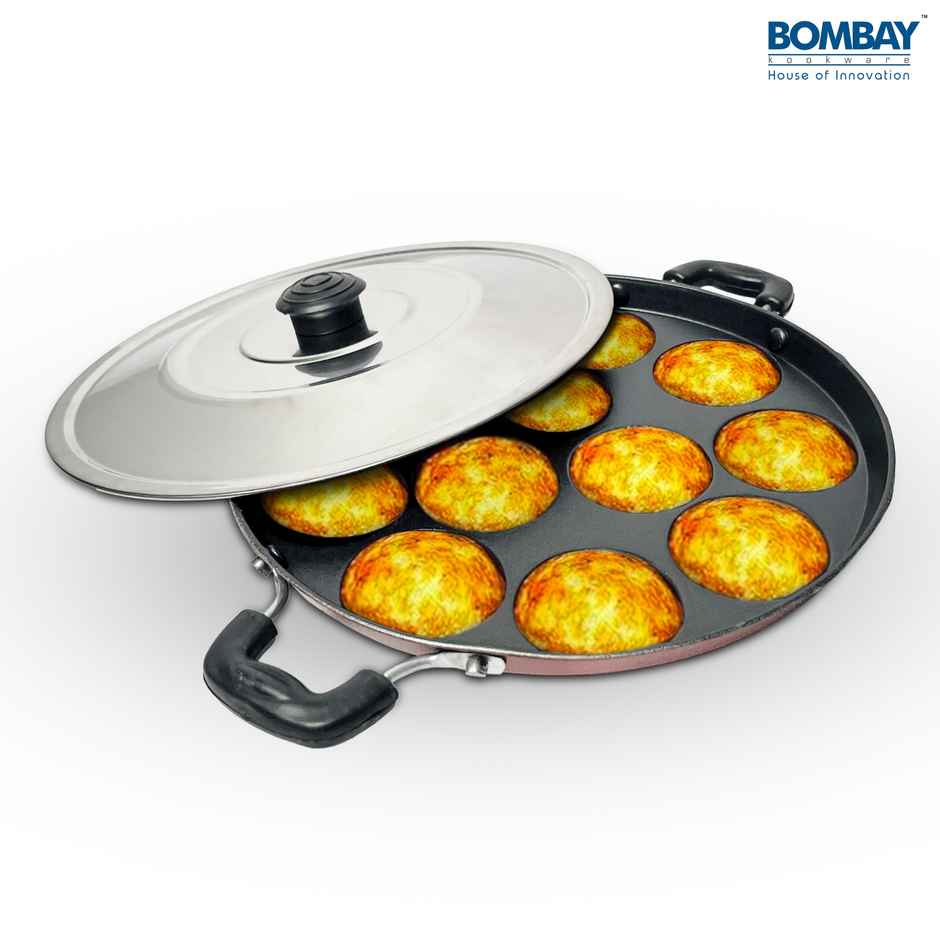 Bombay Kookware Appam Maker - 12 Cavity