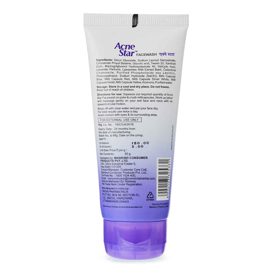 AcneStar Anti-Acne Face Wash