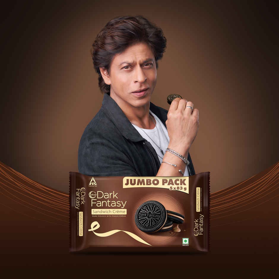 Sunfeast Dark Fantasy Creme, Made With Real Chocolate